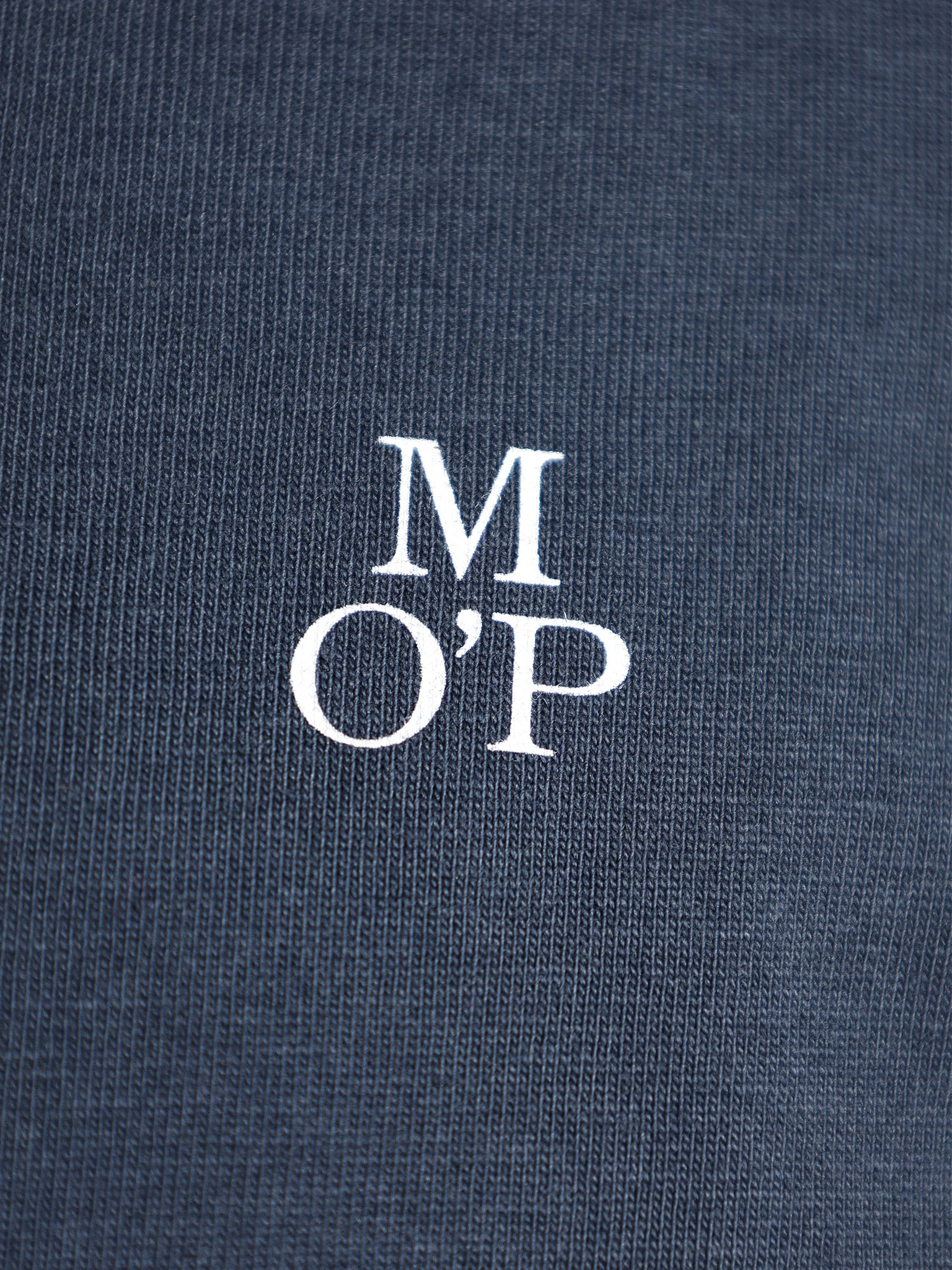 Футболка синего цвета из хлопка